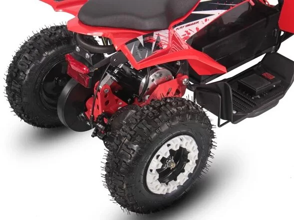Детский электроквадроцикл WHITE SIBERIA SNEG LETO R 1000W